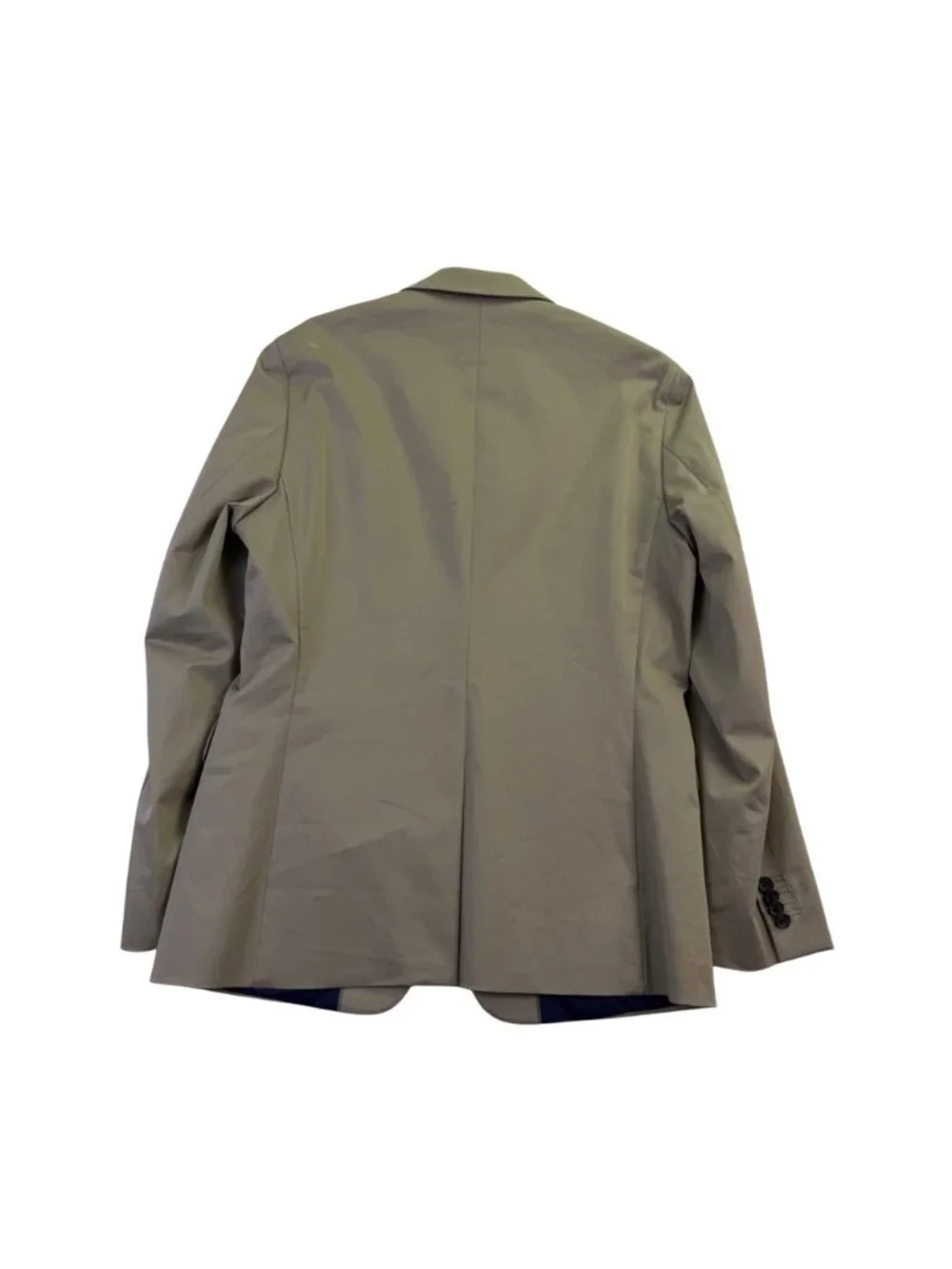 Banana Republic Mens Tan Cotton Slim Fit Blazer Two Button Modern Jacket Size 40